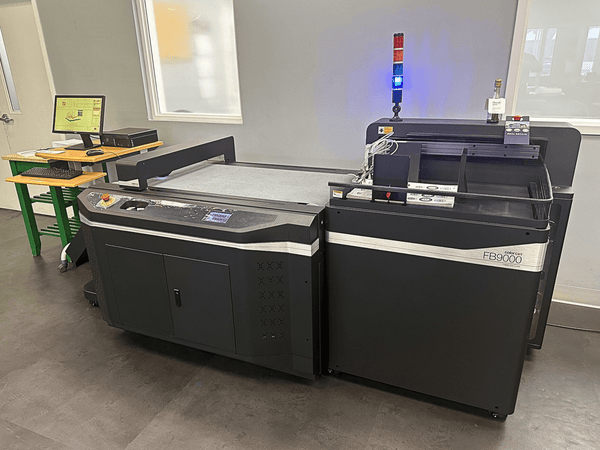 *Demo Model* Morgana FB 9000 Automatic Flatbed Digital Die Cutter - Printfinishing