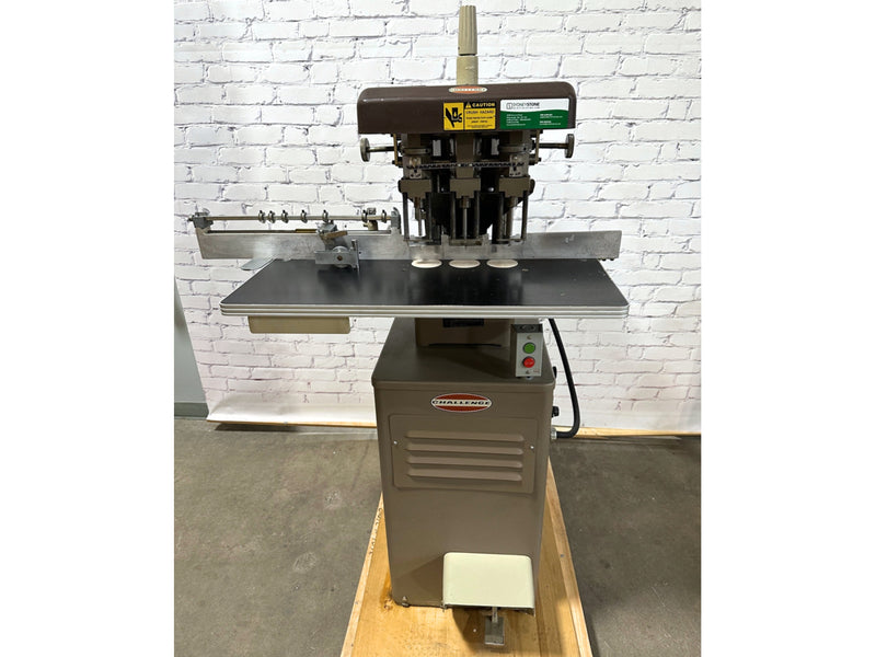 Reconditioned Challenge EH 3A Hydraulic Paper Drill - Printfinishing