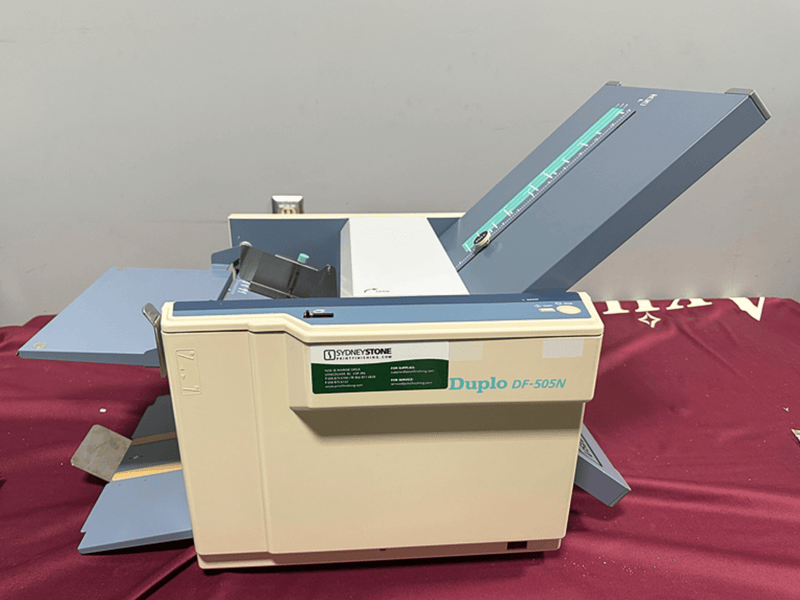 Reconditioned Duplo DF 505N Friction Feed Paper Folder - Printfinishing