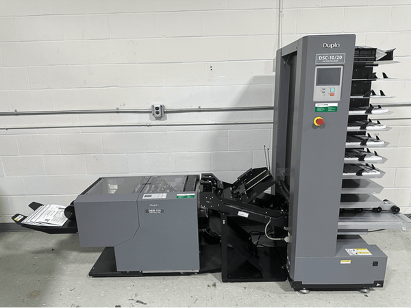 Reconditioned Exceptionally Low Count Duplo 150C Single Tower Bookletmaking System - Printfinishing