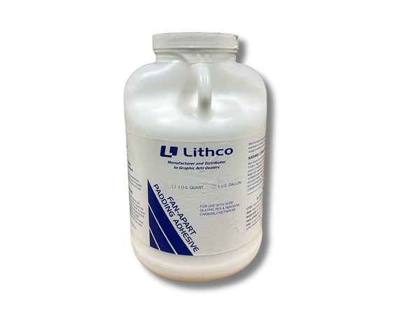 Self Separating/Fan Apart Glue for Carbonless (NCR) Paper, 1 gallon - Printfinishing